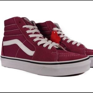 Vans Sk8 Hi dry rose/true white